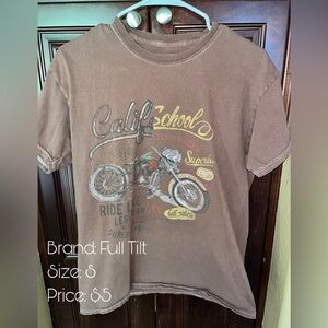 Brown Graphic Tee